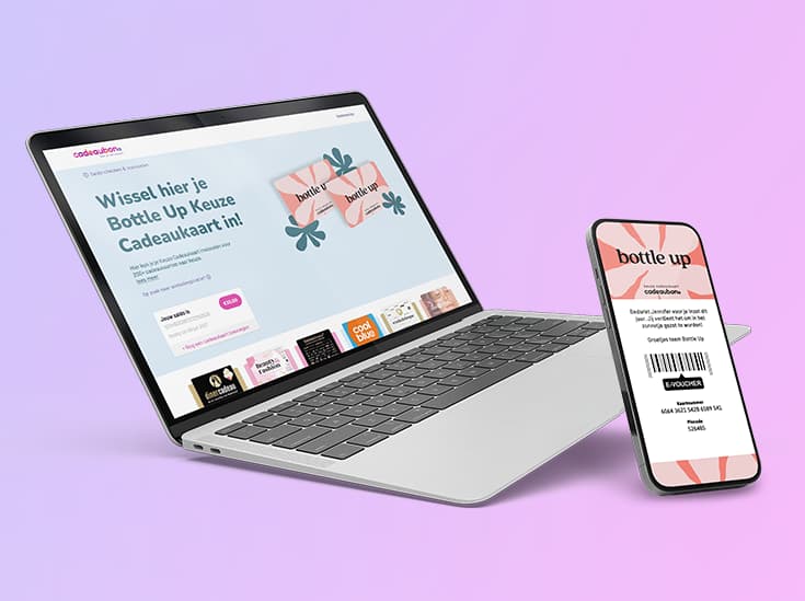 Voorbeeld van een gepersonaliseerde verzilvershop